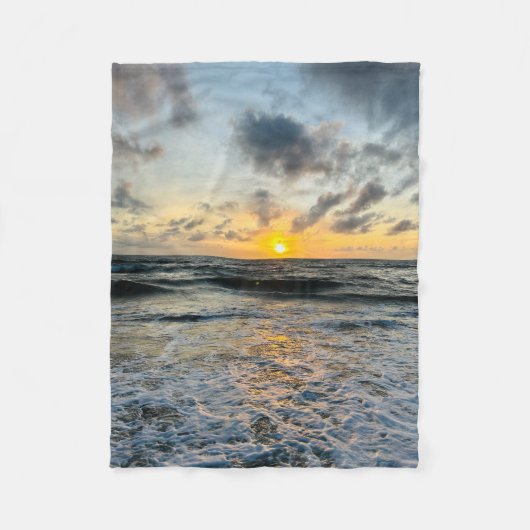 Couverture Polaire Personnalisé /Ajouter une photo et du texte (Devant)