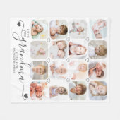 Couverture Polaire Personnalisé Amour manuscrit Vous Grand-mère 16 Ph (Devant (Horizontal))