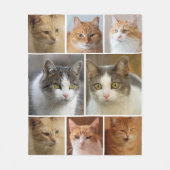 Couverture Polaire Personnalisé Cat 8 Photo (Devant)