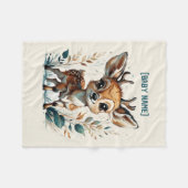 Couverture Polaire Personnalisé Little Deer (Devant (Horizontal))