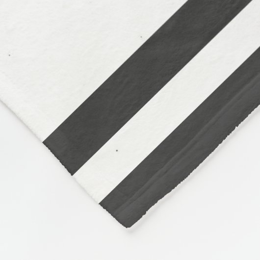 Couverture Polaire Personnalisé M. & M. Stripes (Coin)