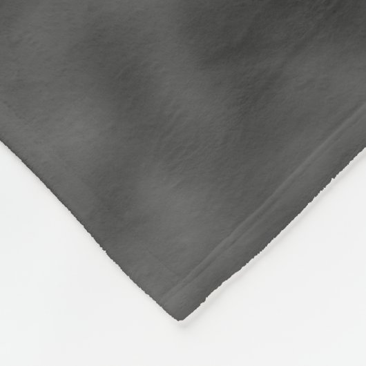 Couverture Polaire Personnalisé Personnalisé Monogramme Élégant chien (Coin)