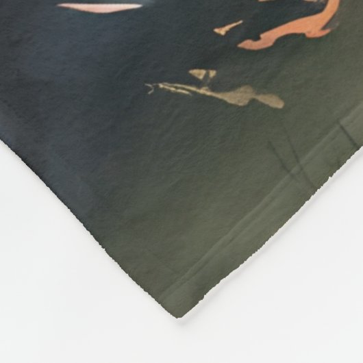 Couverture Polaire Personnalisé Sa grâce est Suffisamment chrétienne (Coin)