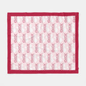 Couverture Polaire Personnalisé Valentine's Day Medium (Devant (Horizontal))