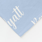 Couverture polaire personnalisée (Coin)