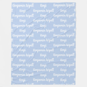 Couverture polaire personnalisée
