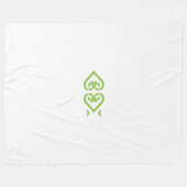 Couverture polaire personnalisée avec photo pour d (Devant (Horizontal))