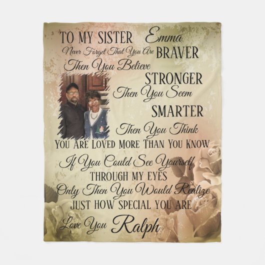 Couverture Polaire Personnaliser (Devant)