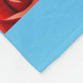 Couverture Polaire Personnaliser Dachshund Puppy coloré polaire couve (Coin)