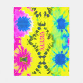 COUVERTURE POLAIRE PERSONNALISER LA CONCEPTION ABSTRAITE CRAVATE-DYE (Devant)