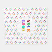 Couverture Polaire Personnaliser le logo de votre entreprise (Devant (Horizontal))