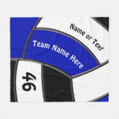 Couverture Polaire Personnaliser les idées de cadeaux de volley-ball  (Devant (Horizontal))