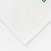 Couverture Polaire Personnaliser St. Patrick's Irish Green Leprechaun (Coin)