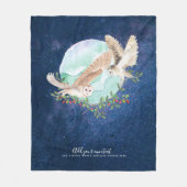 Couverture Polaire Personnalité d'Owls (Devant)