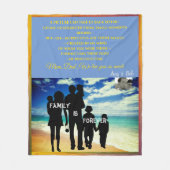 Couverture Polaire Personne spéciale Thon Personnalisable Moyen (Devant)