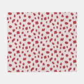 Couverture Polaire Persuasion dalmate (Devant (Horizontal))