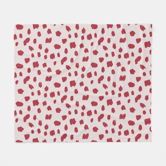 Couverture Polaire Persuasion dalmate (Devant (Horizontal))