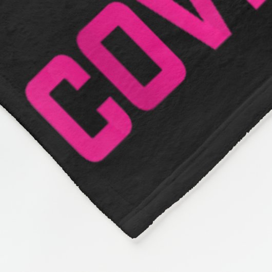 Couverture Polaire Perte De L'Amour Une Tante Cancer Du Sein Ck Sensi (Coin)