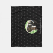 Couverture Polaire Pet memorial Fleece Ajouter 1 Photo et texte Empre (Devant)