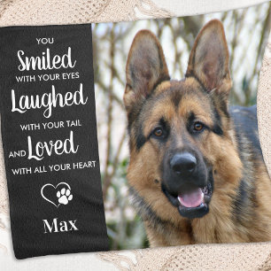 Couverture Polaire Pet Memorial - In Love Memory - Custom Chien Photo