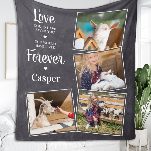 Couverture Polaire Pet Memorial Sympathy Keepsaké Pet Perte 4 Photo