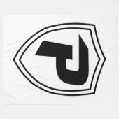 Couverture Polaire Petal Band Boosters Marque Blanket (Logo noir) (Devant (Horizontal))