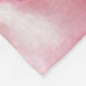 Couverture Polaire Pétales Blanche en polaire (Coin)