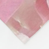 Couverture Polaire Pétales roses (Coin)