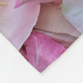 Couverture Polaire Pétales roses (Coin)