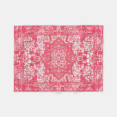 Couverture Polaire Pétales roses sur Kilim Dreams (Devant (Horizontal))