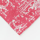 Couverture Polaire Pétales roses sur Kilim Dreams (Coin)