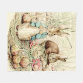 Couverture Polaire Peter et Benjamin rassemblent des oignons par Beat (Devant (Horizontal))