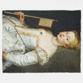 Couverture Polaire Peter Paul Rubens Portrait d'une dame (Devant (Horizontal))