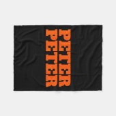 Couverture Polaire Peter Peter Peter Citrouille Manger Couples d'Hall (Devant (Horizontal))