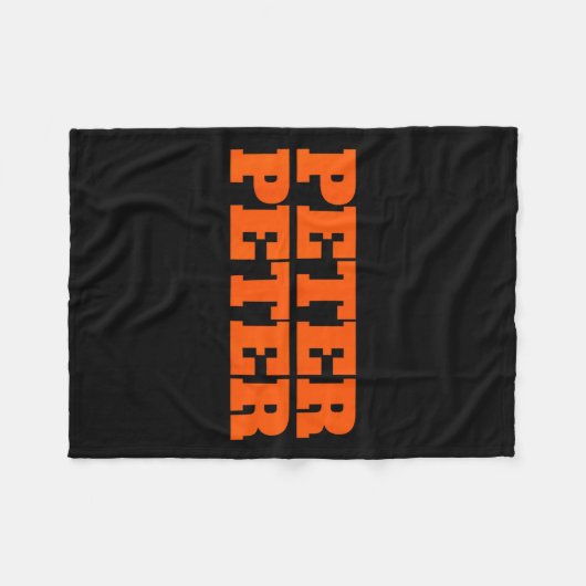 Couverture Polaire Peter Peter Peter Citrouille Manger Couples d'Hall (Devant (Horizontal))