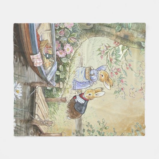 Couverture Polaire Peter Rabbit 11 (Devant (Horizontal))