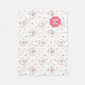 Couverture Polaire Peter Rabbit | Floral Wreath Pattern (Devant)
