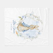 Couverture Polaire Peter Rabbit Inspiré Design (Devant (Horizontal))
