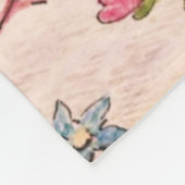 Couverture Polaire Peter Rabbit (souris filant l'aiguille) (Coin)