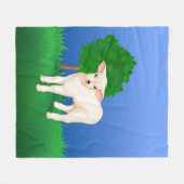 Couverture Polaire Petit agneau (Devant (Horizontal))