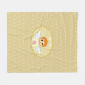 Couverture Polaire Petit ange mignon (Devant (Horizontal))