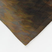 Couverture Polaire Petit bébé Fox Cub Portrait (Coin)