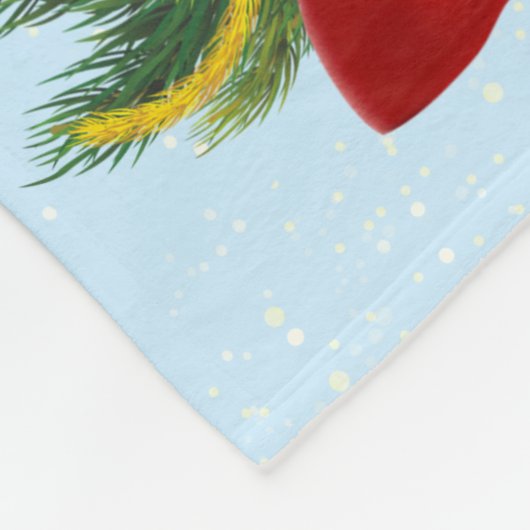 Couverture Polaire Petit bébé poulet Noël (Coin)