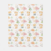 Couverture Polaire Petit cadeau pour bébé Animaux (Devant)