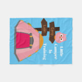 Couverture Polaire Petit campeur dans le bébé de formation (Devant (Horizontal))