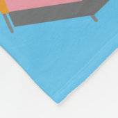 Couverture Polaire Petit campeur dans le bébé de formation (Coin)