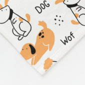Couverture Polaire Petit Chiot (Coin)
