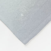 Couverture Polaire Petit chiot de Noël en chapeau santa (Coin)