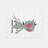 Couverture Polaire Petit Chupacabra mignon (Devant (Horizontal))