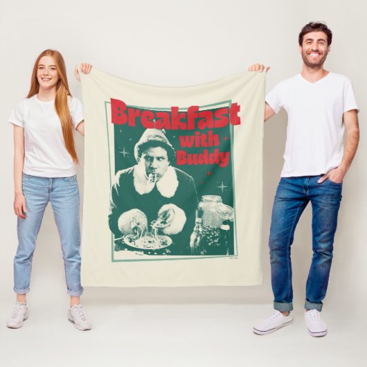 Couverture Polaire Petit-Déjeuner Avec Buddy (En situation)
